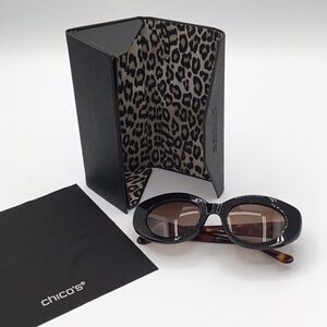 Chico’s Black/Tortoise Sunglasses